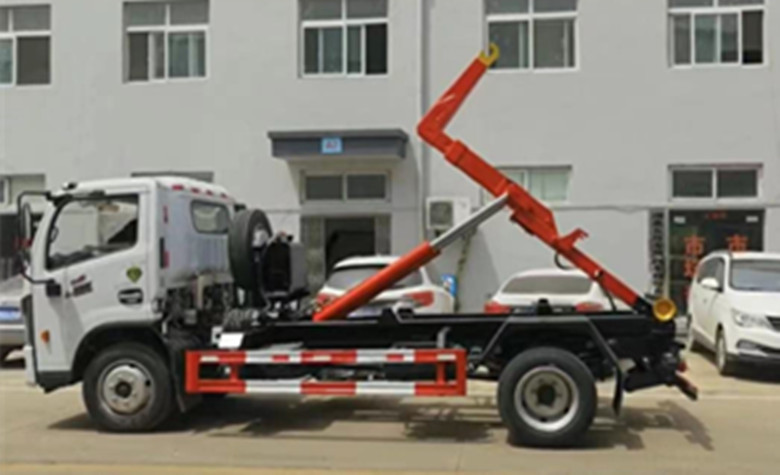 新款5方車(chē)廂可卸式垃圾車(chē)
