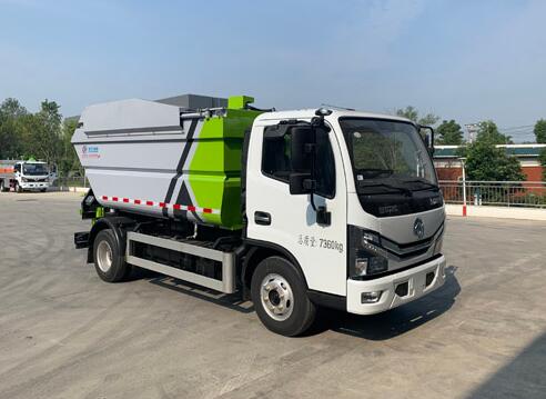 東風(fēng)多利卡D6自裝卸式垃圾車