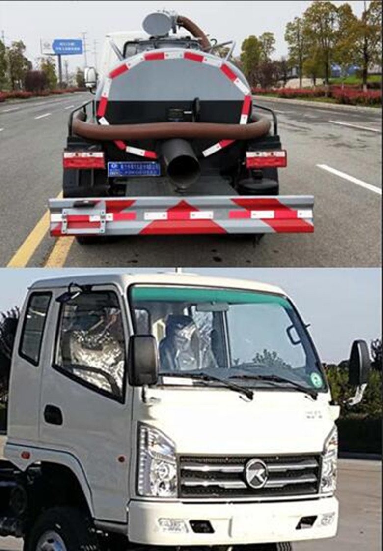 程力凱馬藍(lán)牌吸糞車(chē)