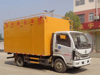 國六東風吸污凈化車-吸污干濕分離車