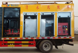 污水處理車--程力國六吸污處理車