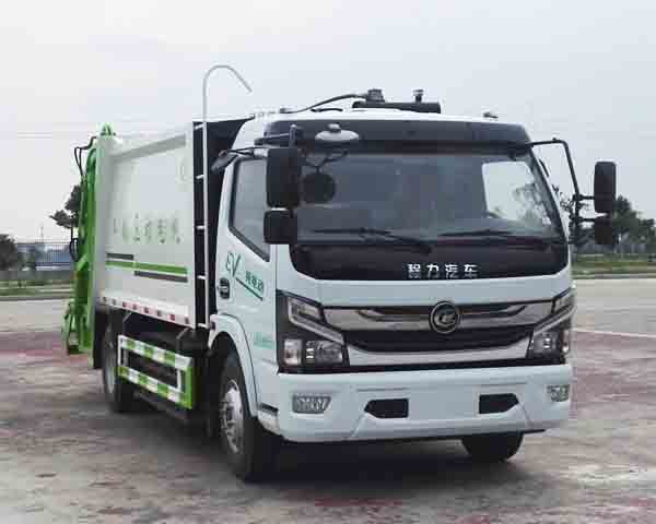 新能源純電動(dòng)8方壓縮式垃圾車(chē)