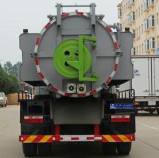 國六東風(fēng)12方清洗吸污車