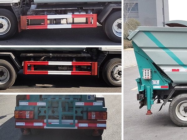 福田小型自裝卸式垃圾車