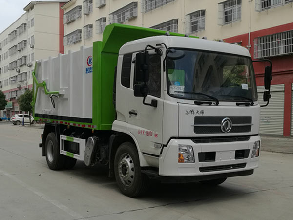 東風(fēng)天錦15方對(duì)接式垃圾車