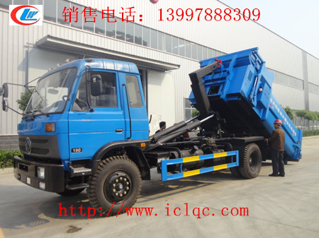 東風(fēng)153（國四）車廂可卸式垃圾車